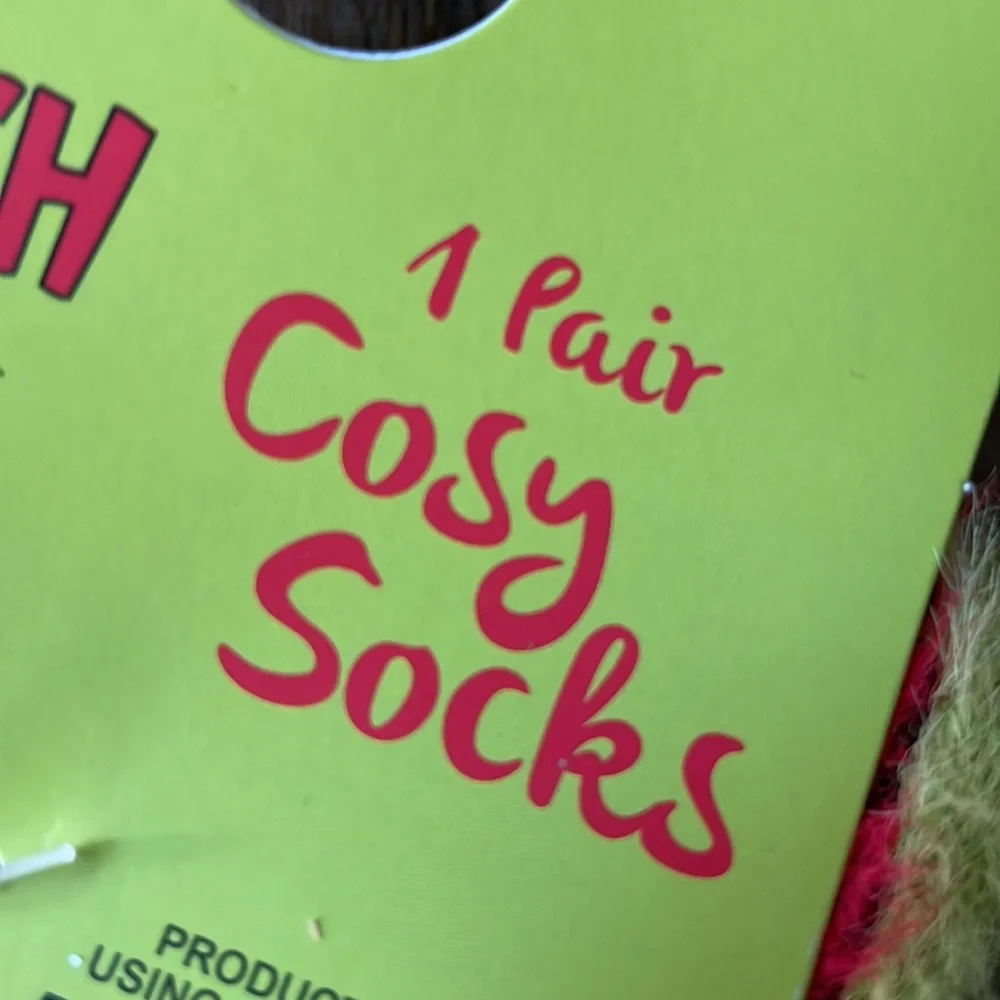 Grinch Socks - Picture 5 of 6